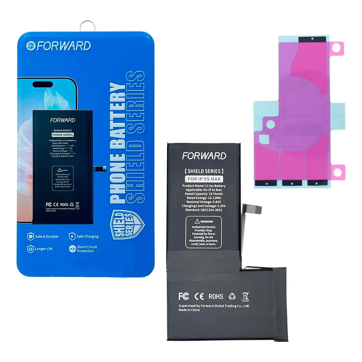 Batería Forward para iPhone X / XR / XS / XS Max — vista 4