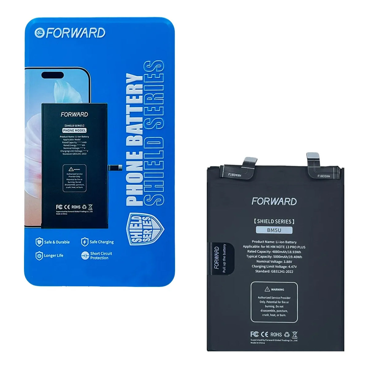 Batería Forward para Xiaomi Redmi Note 13 Series – Energía de Alto Rendimiento