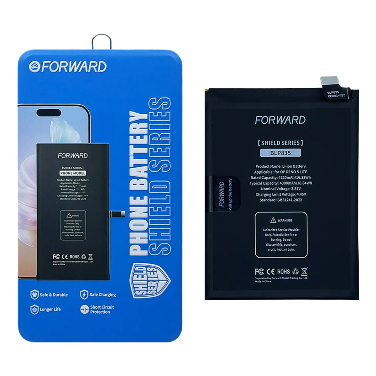 Batería Premium compatible con Oppo Reno 5 Lite