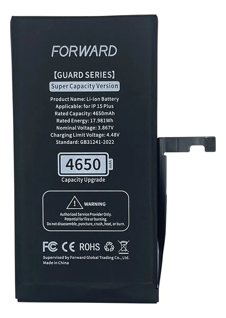 Bateria Para iPhone 15 Plus Forward Autoprogramable