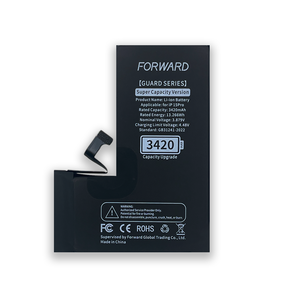 Bateria Para iPhone 15 Pro Forward Autoprogramable