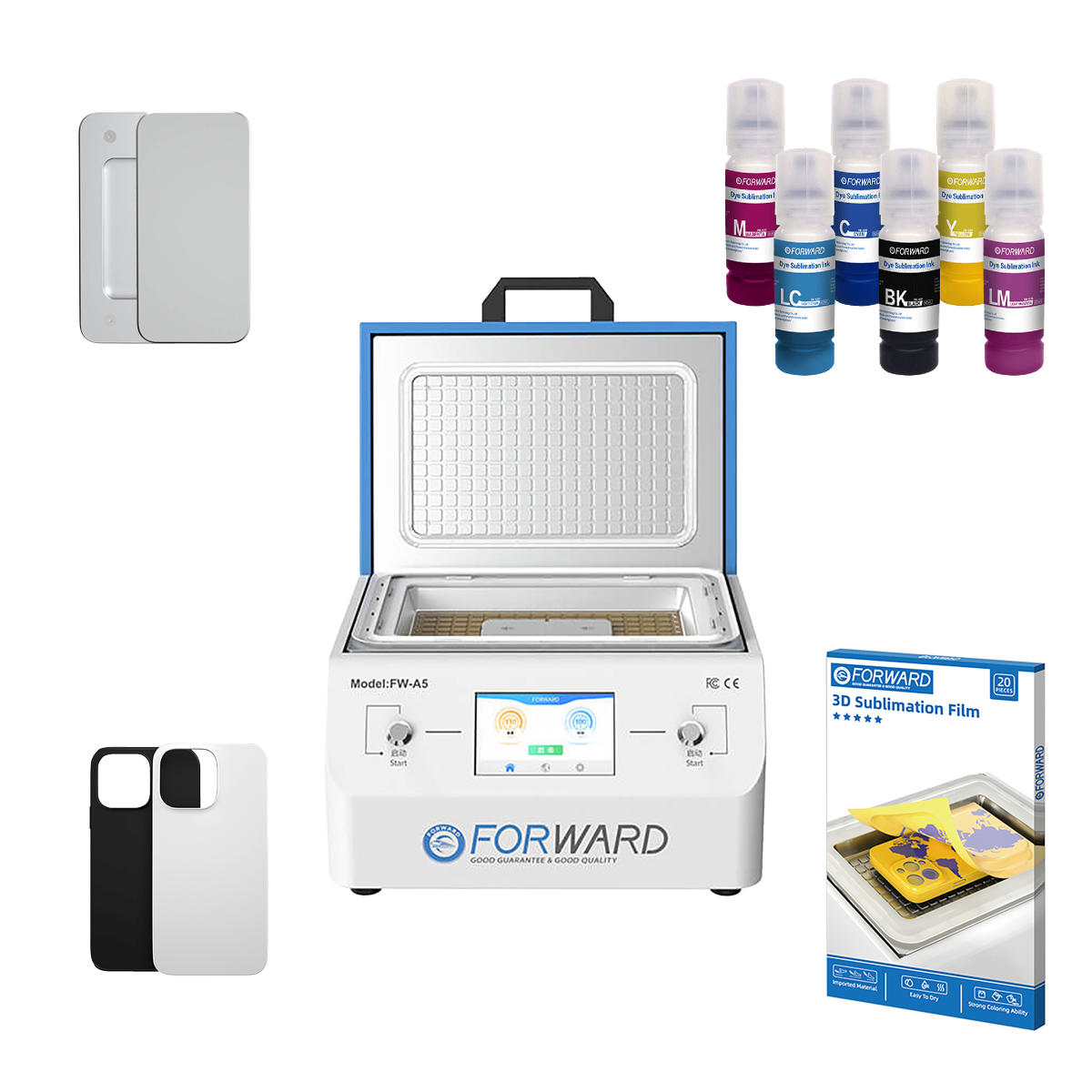 Kit de Sublimación de Fundas Para Celular Forward A5