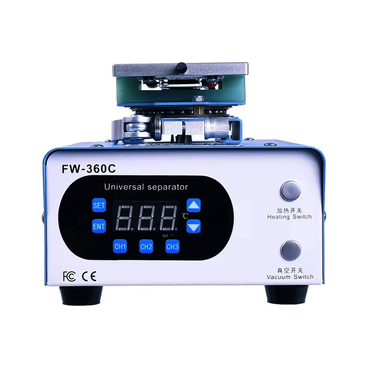 Plancha Separadora Giratoria Forward FW-360C