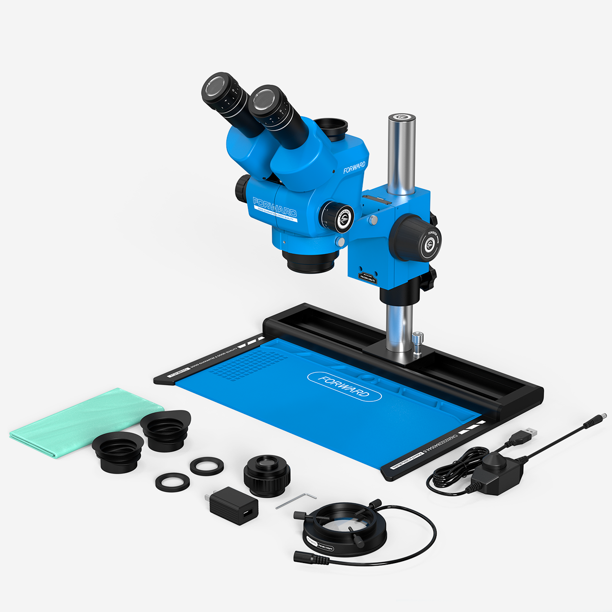 Microscopio estereoscópico trinocular FW-C55Pro Max-TS