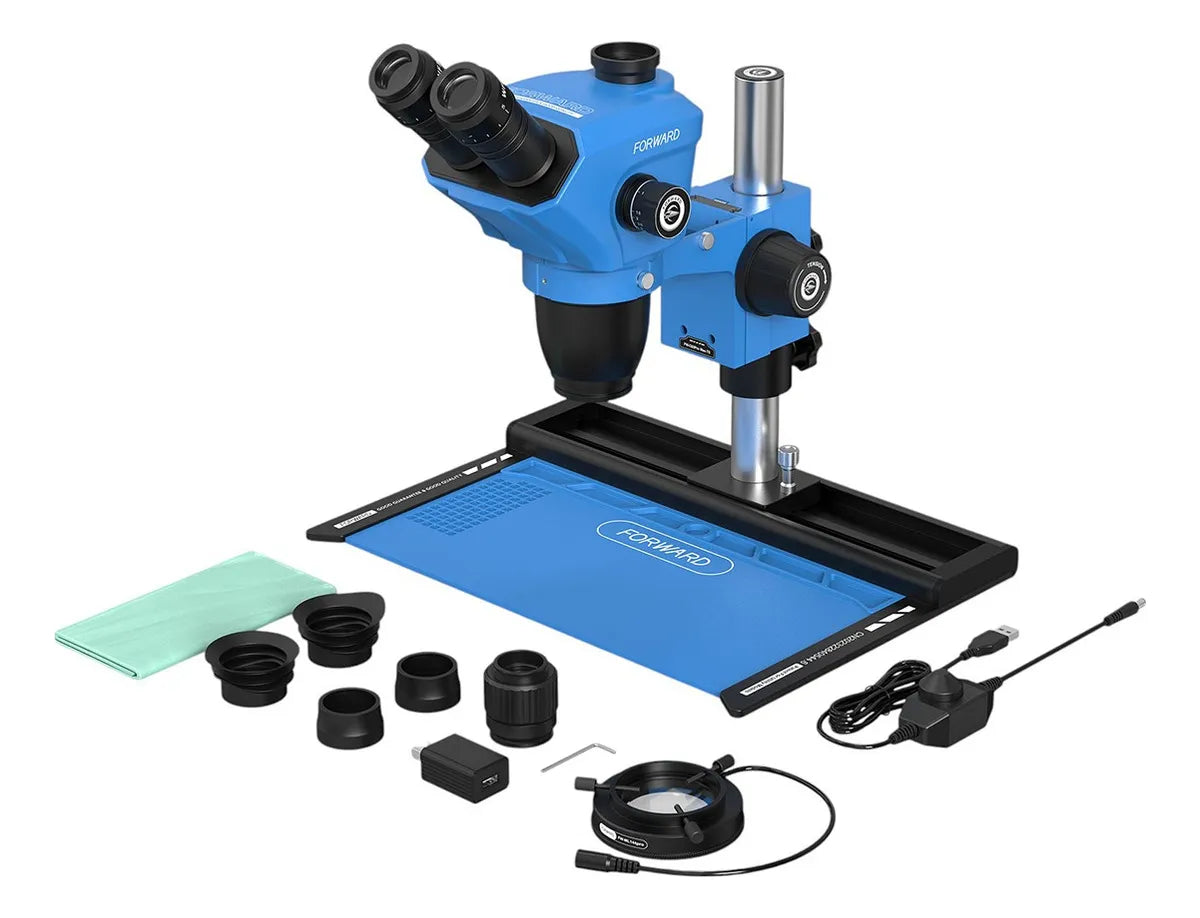 Microscopio Estereoscópico Trinocular Fw-c65pro Max-ts