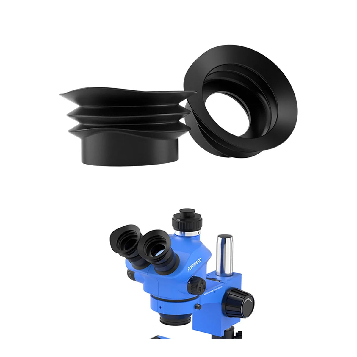 Anti-light leak eyepiece with air cushion for FW-EC01 microscope