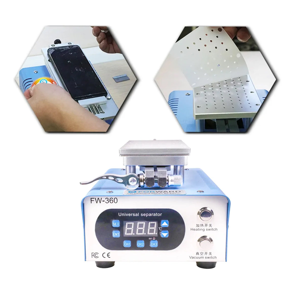 Molde Separador de Bordes en el Marco - Forward