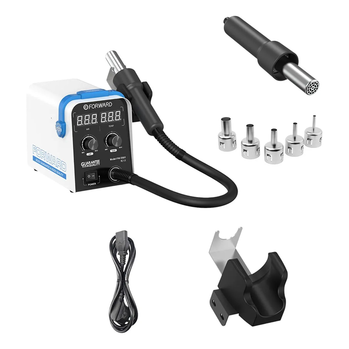 Pistola Forward de calor con control de temperatura FW-DS01