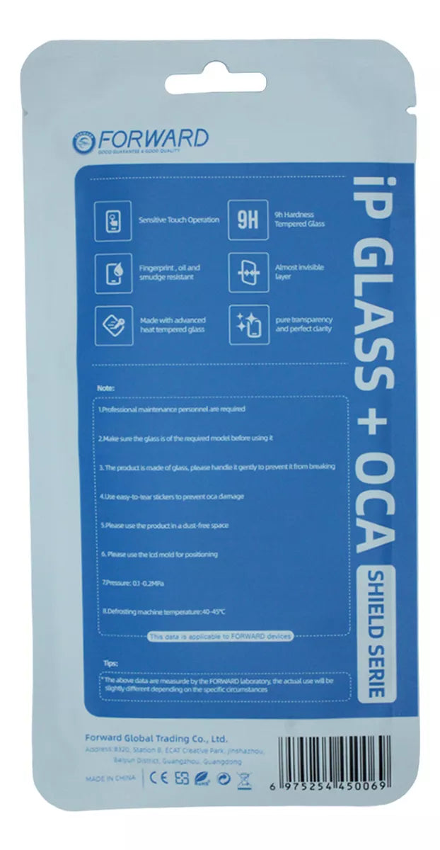 Glass con OCA para iPhone Series Shield Forward