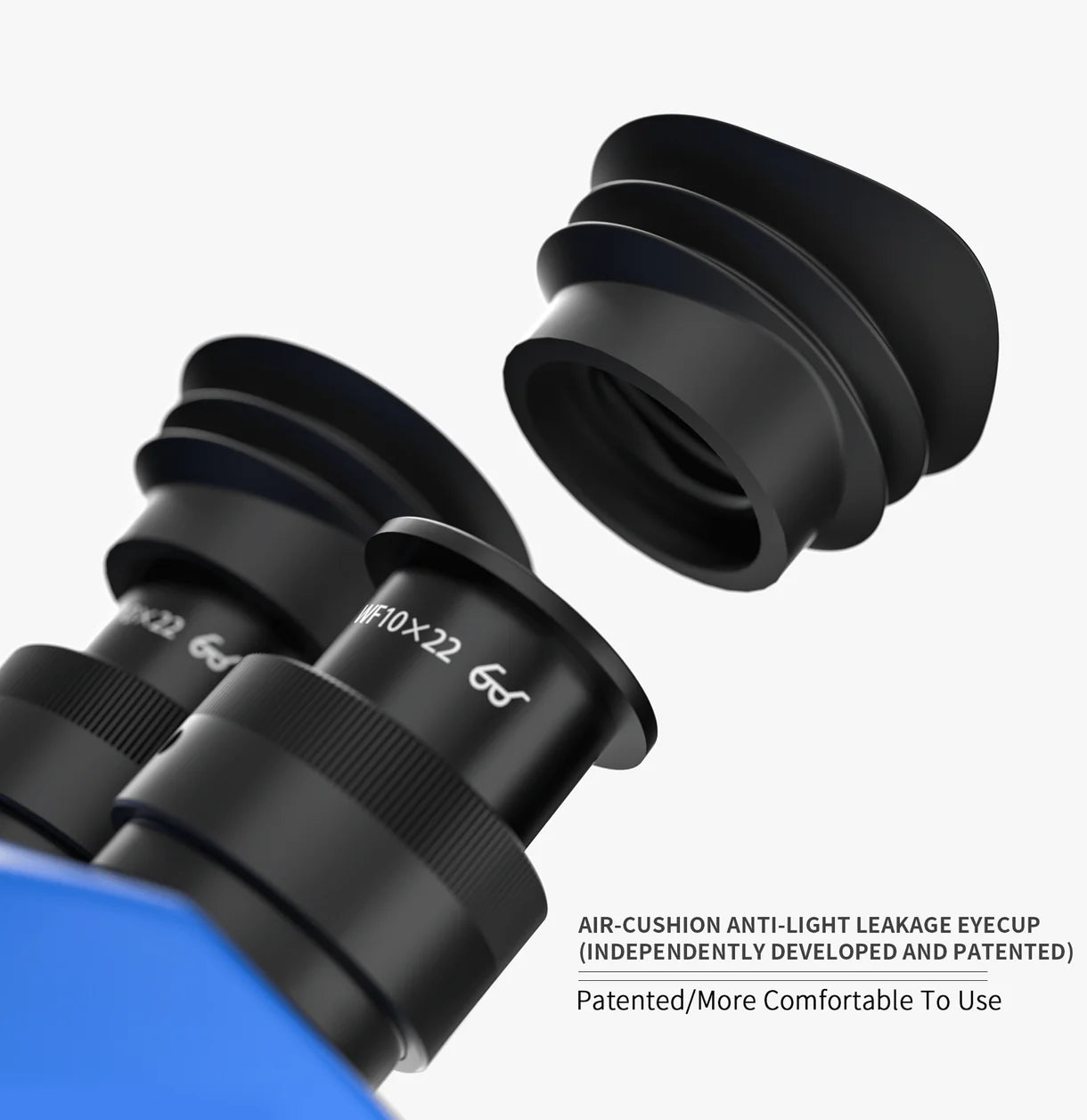 Ocular Antifugas de Luz con Cojín de Aire para Microscopio FW-EC01