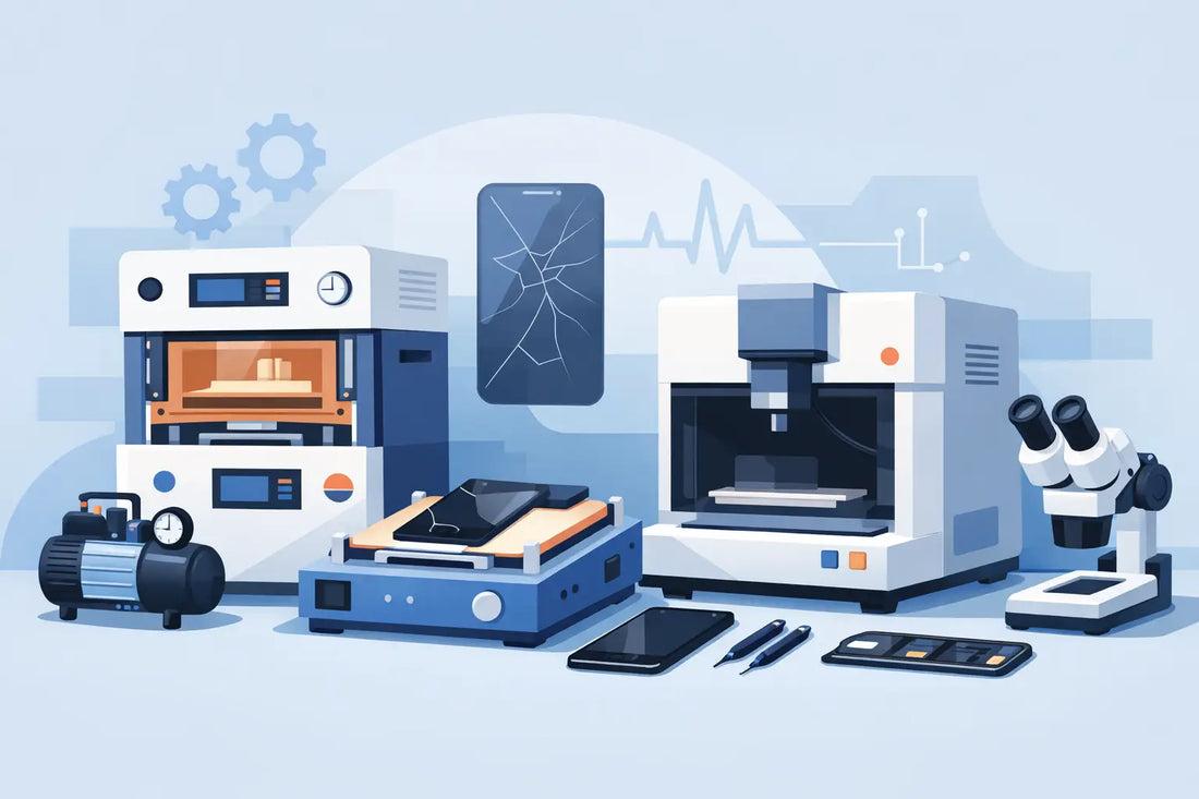 Mejores equipos para remanufactura de pantallas