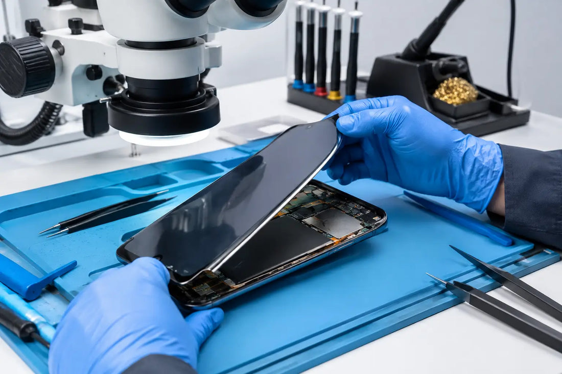 Desmontaje de pantallas curvas sin dañar el OLED
