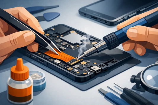 Cómo soldar flex celular sin arruinar la pieza