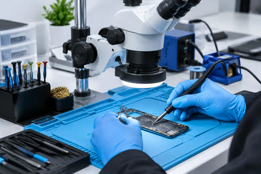 Microsoldadura móvil: precisión que vende más