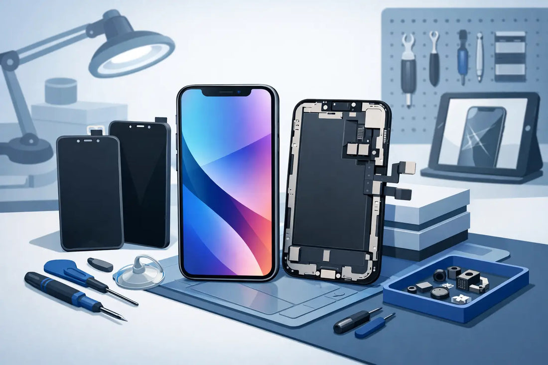 Pantallas para iPhone: cómo elegir para tu taller