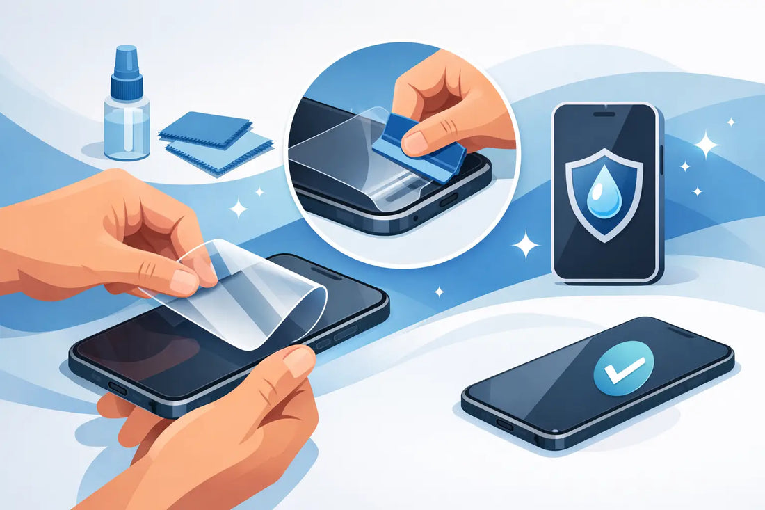 Cómo instalar mica hidrogel sin errores