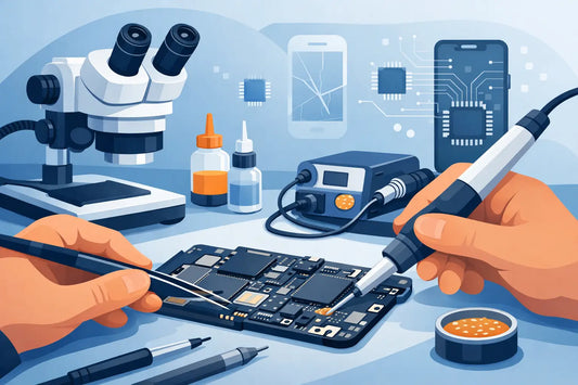 Guía de microsoldadura básica para celulares