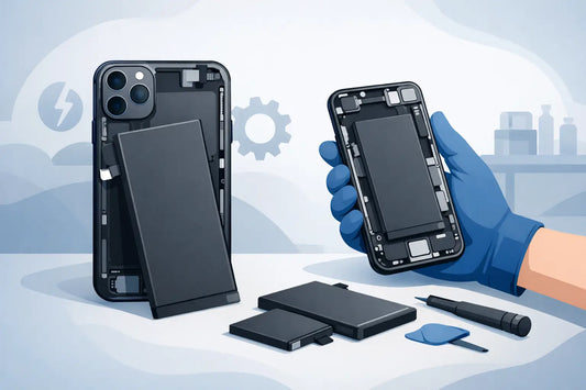 Baterías para iPhone: cuál montar en taller