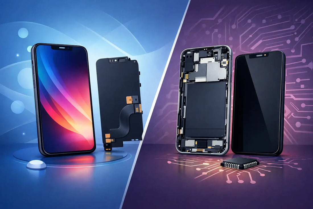 Pantalla OLED vs Incell: cuál montar
