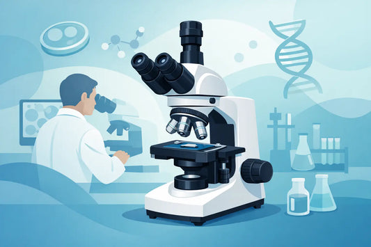 Cómo usar microscopio trinocular correctamente