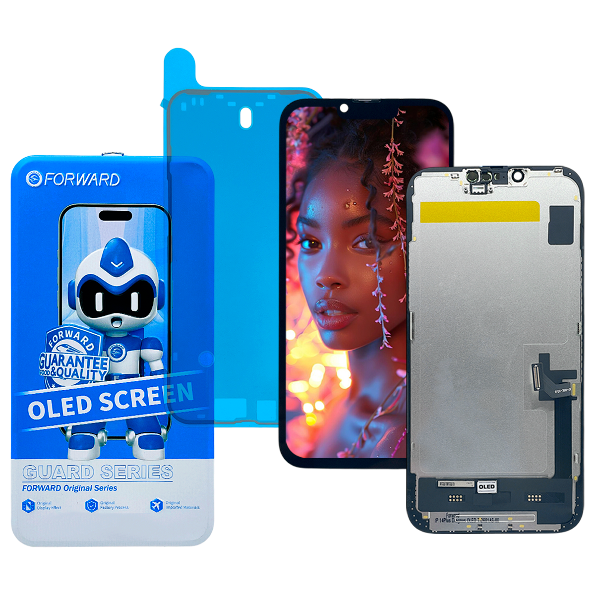 Pantalla para iPhone 14 Plus Forward Oled Autoprogramable