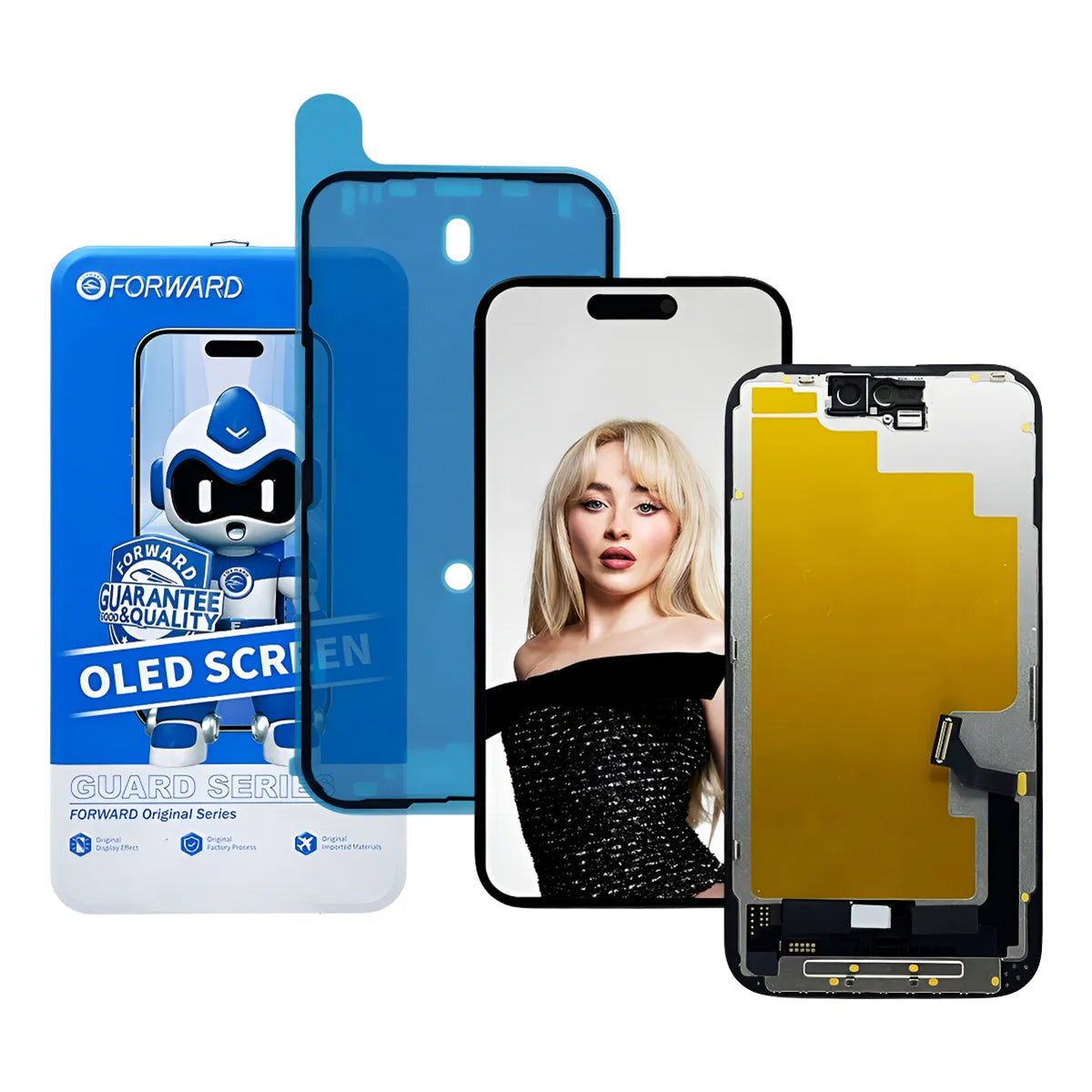 Pantalla Forward Premium Autoprogramable para iPhone (Serie 15 al 15 Pro Max)