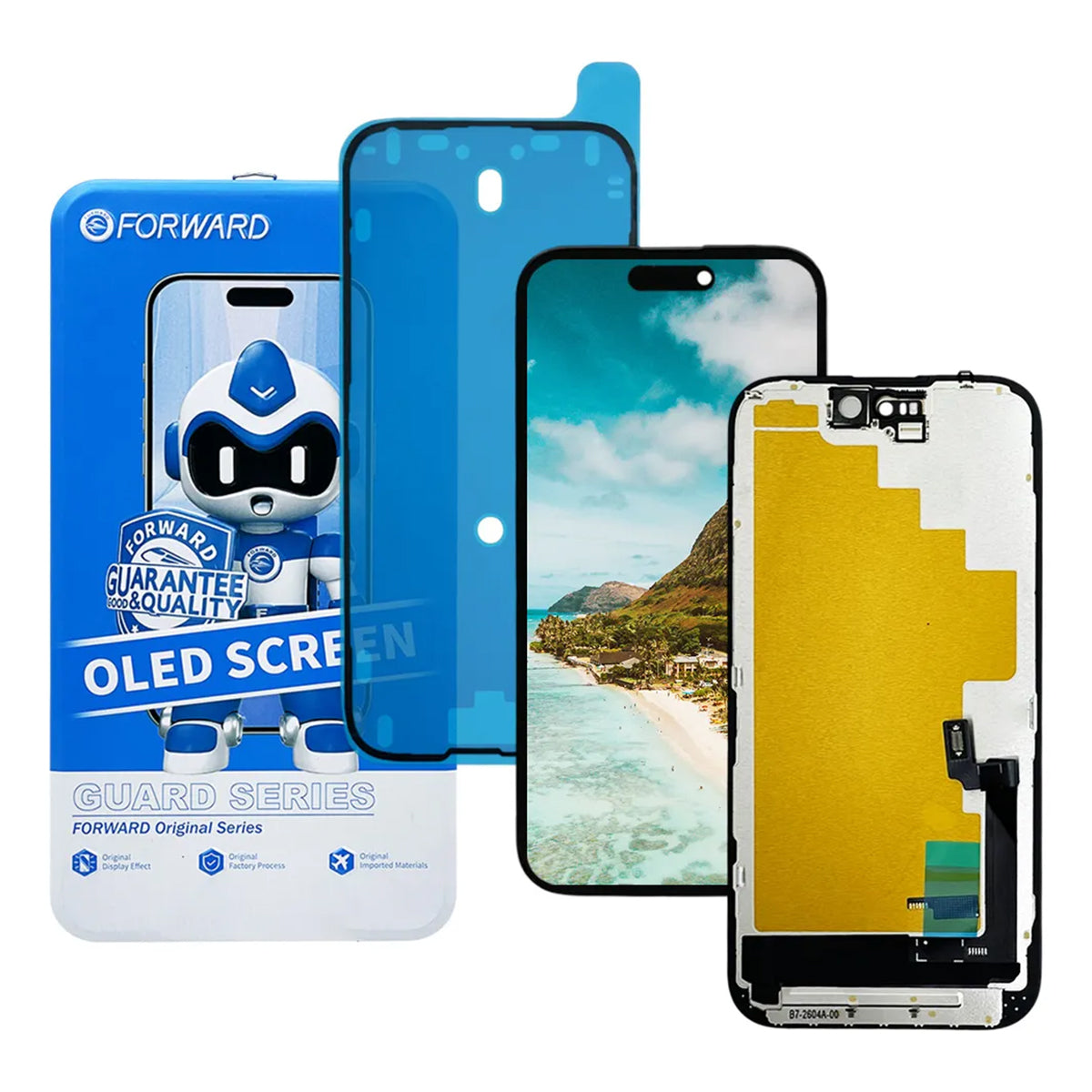 Pantalla Forward compatible con iPhone 16