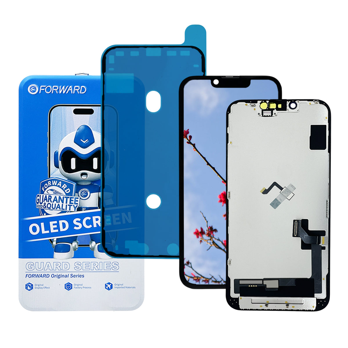 Pantalla Forward compatible con iPhone 16E — vista 4