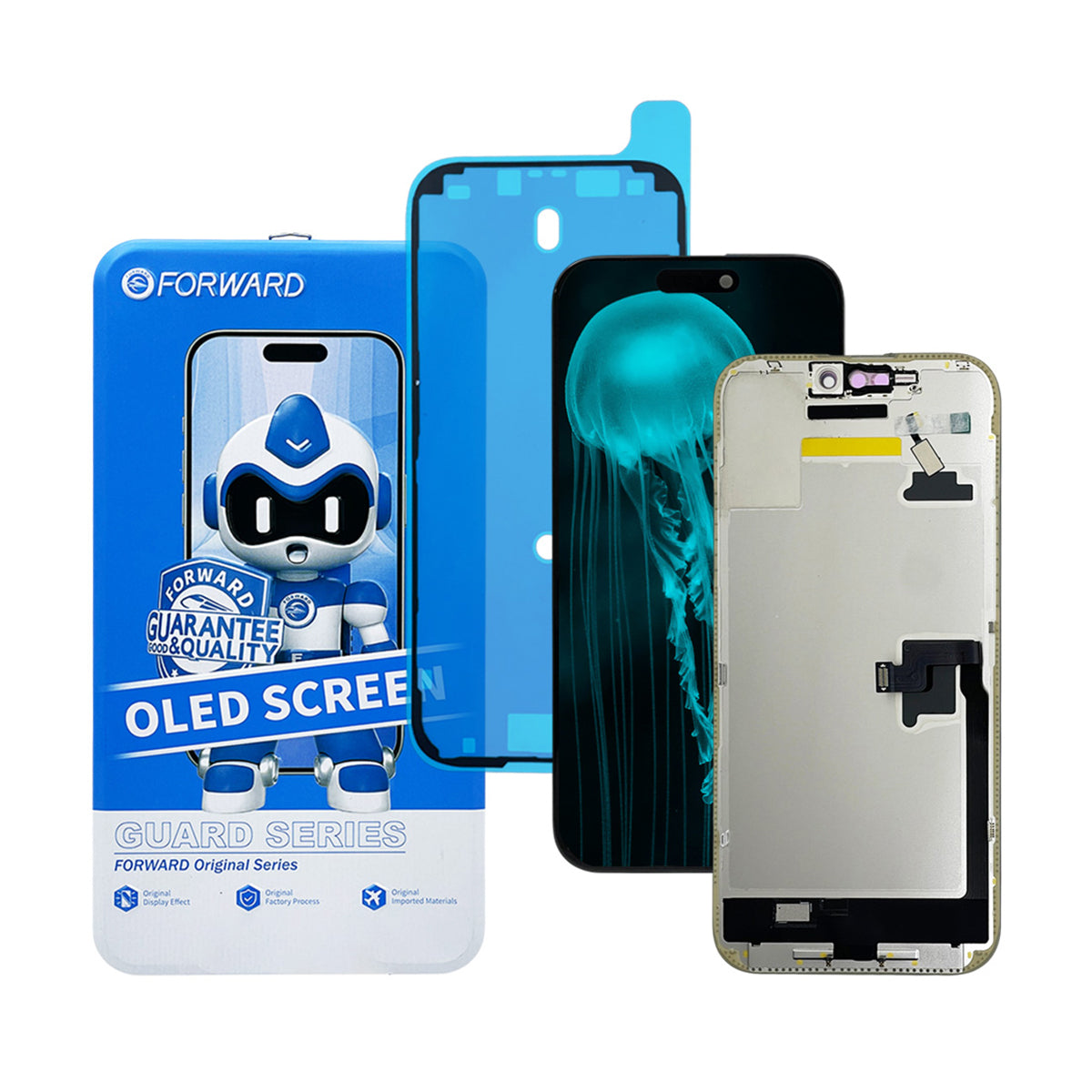 Pantalla Forward compatible con iPhone 16 Pro Max — vista 3