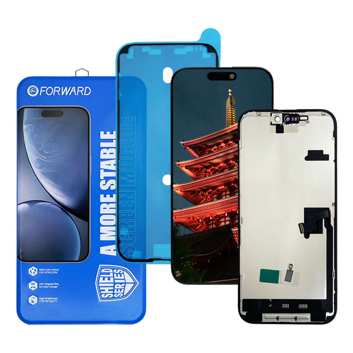 Pantalla Forward compatible con iPhone 16 Pro Max — vista 2
