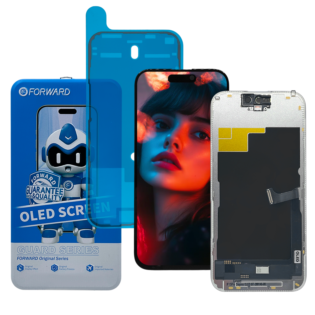 Pantalla para iPhone 15 Pro Forward Oled Autoprogramable