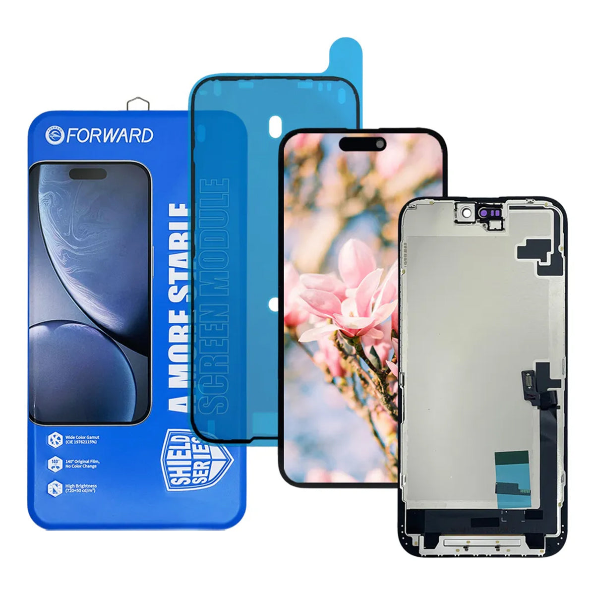 Pantalla Forward compatible con iPhone 16 Plus