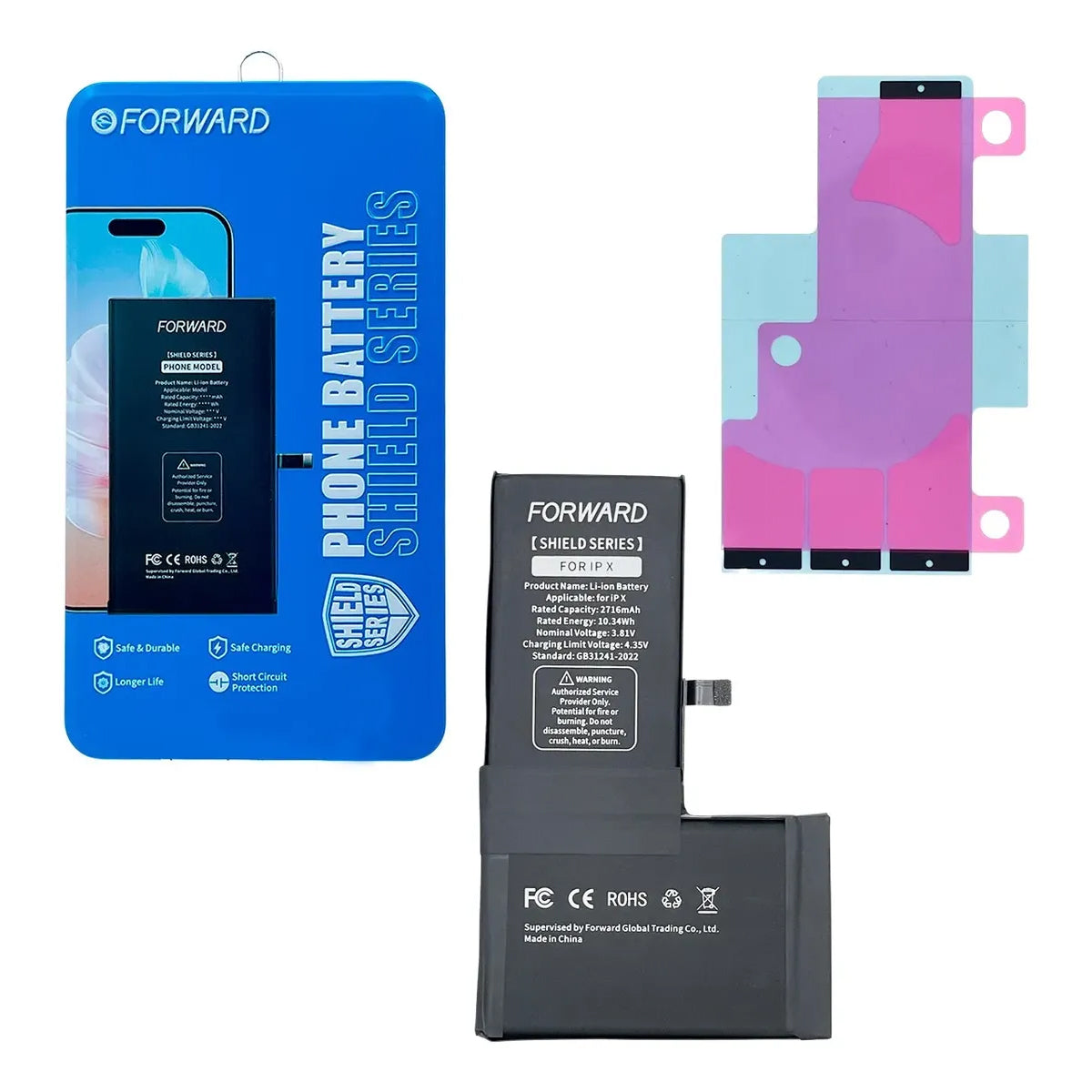 Batería Forward para iPhone X / XR / XS / XS Max