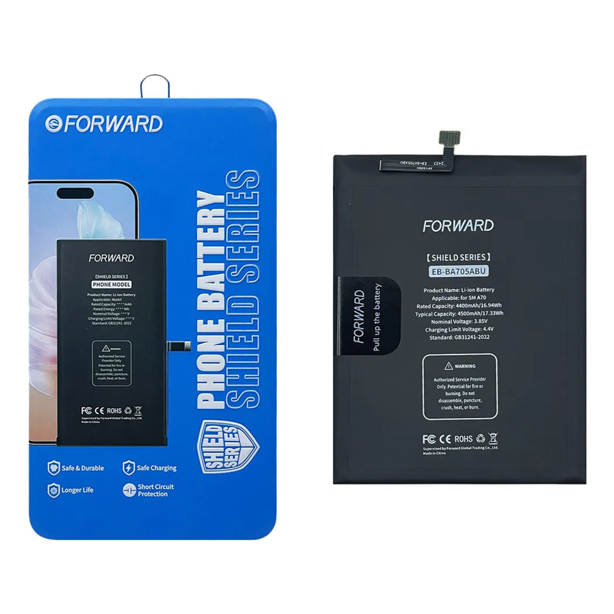 Batería Forward Autoprogramable para Samsung Galaxy A70 (A705)