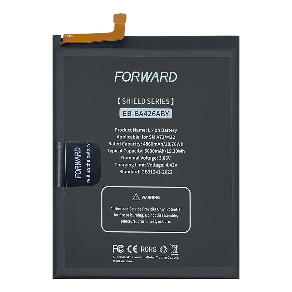 Batería Forward Autoprogramable para Samsung Galaxy A72/M22