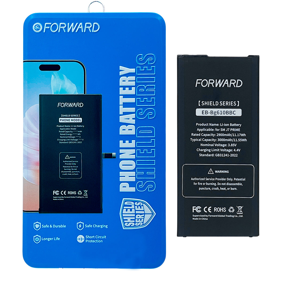 Batería Forward Autoprogramable para Samsung J7 Prime / A7 2016