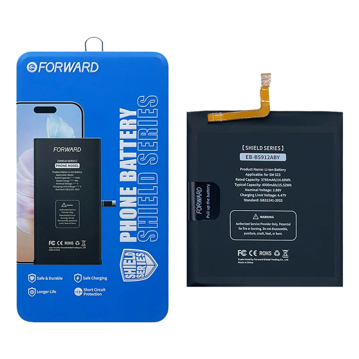 Bateria Autoprogramable Compatible Con Samsung S23