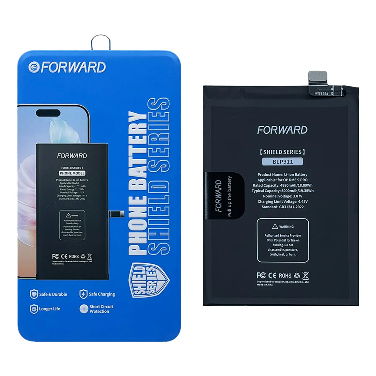 Batería Autoprogramable Forward Premium para Realme 9 Pro