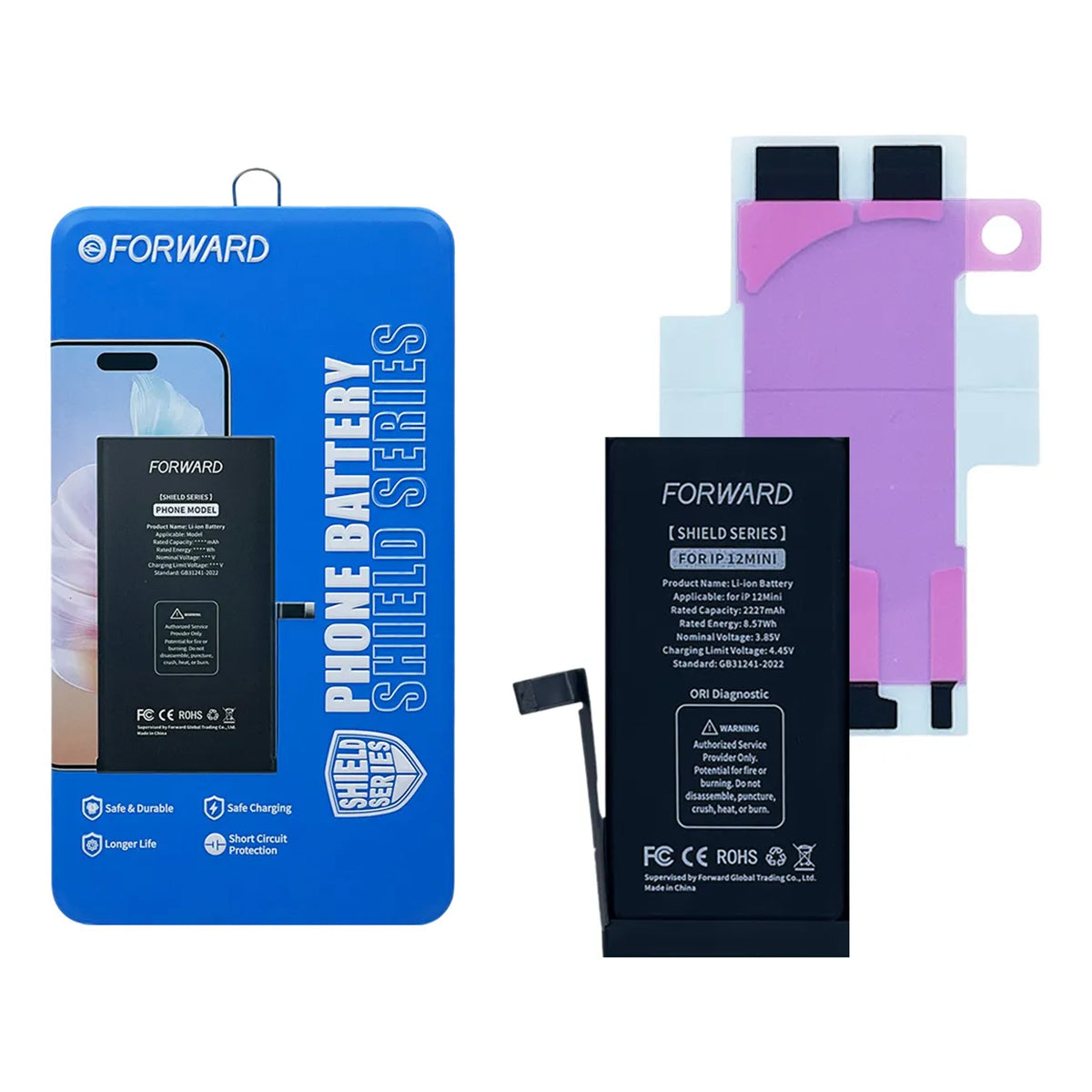 Batería Forward Autoprogramable para iPhone Serie 12 – Calidad Genuine New