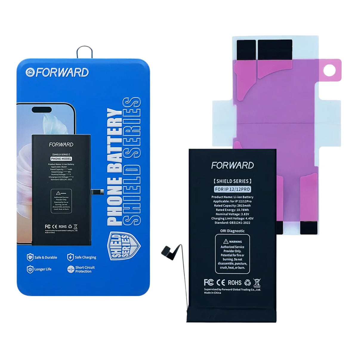 Batería Forward Autoprogramable para iPhone Serie 12 – Calidad Genuine New