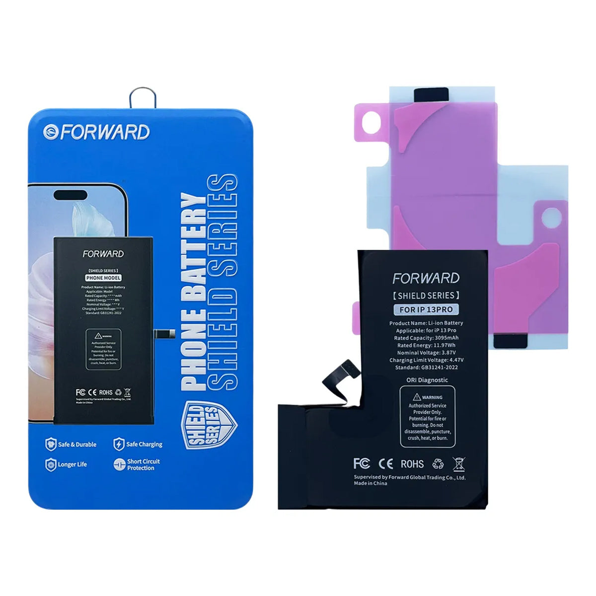 Batería Forward Autoprogramable iPhone Serie 13 – Calidad Genuine New