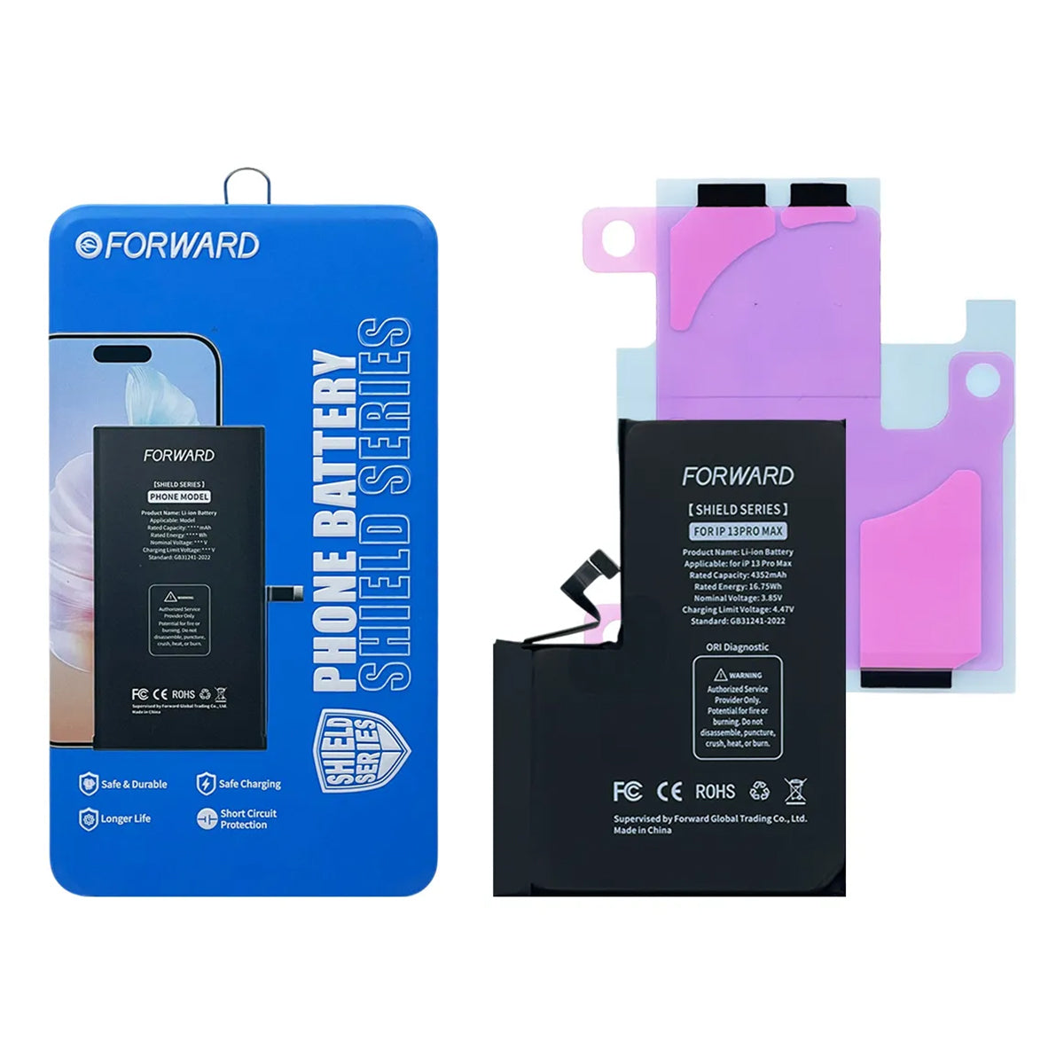 Batería Forward Autoprogramable iPhone Serie 13 – Calidad Genuine New