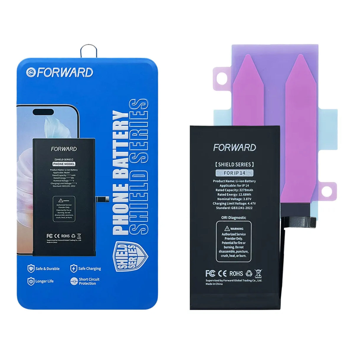 Batería Forward Autoprogramable iPhone Serie 14 – Calidad Genuine New