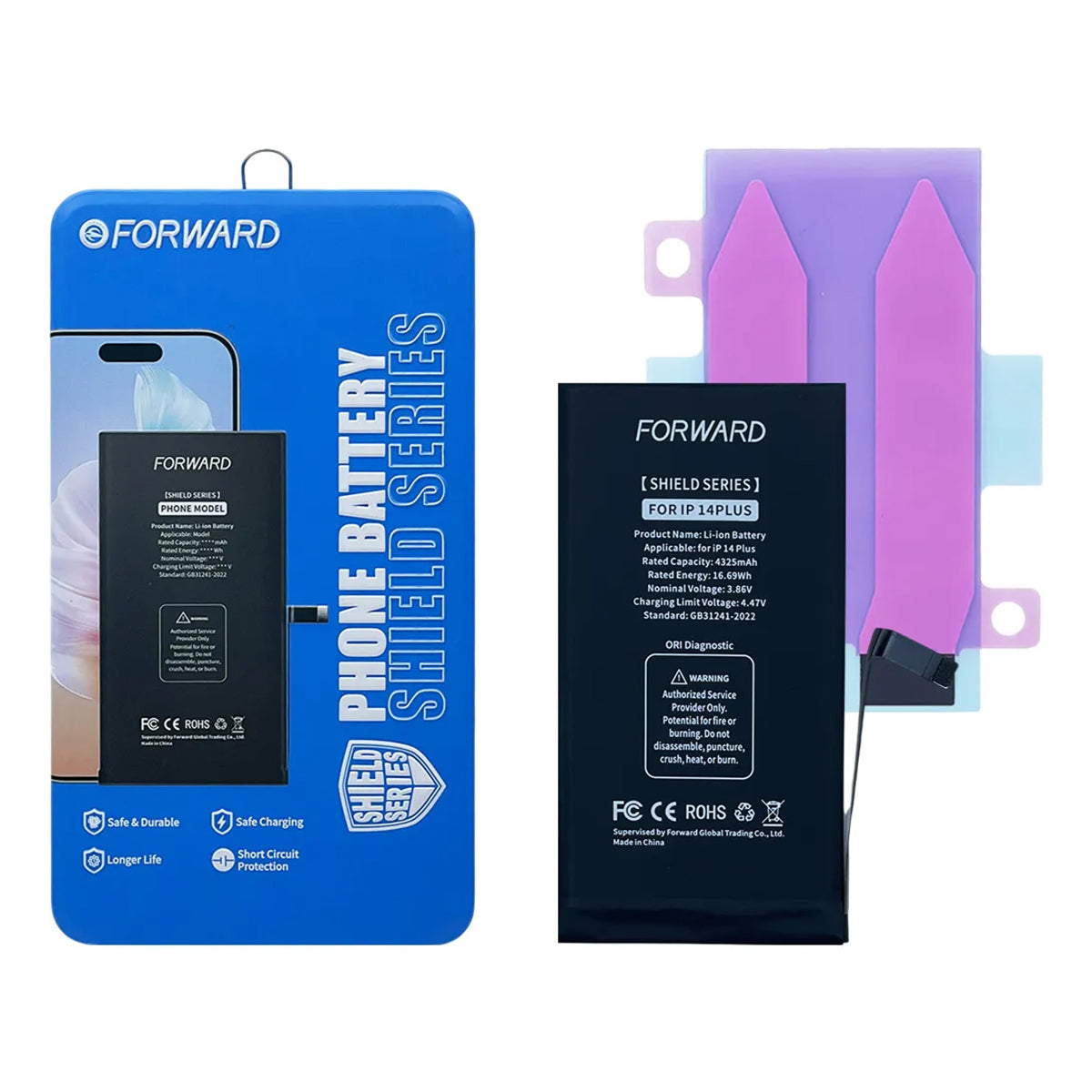 Batería Forward Autoprogramable iPhone Serie 14 – Calidad Genuine New