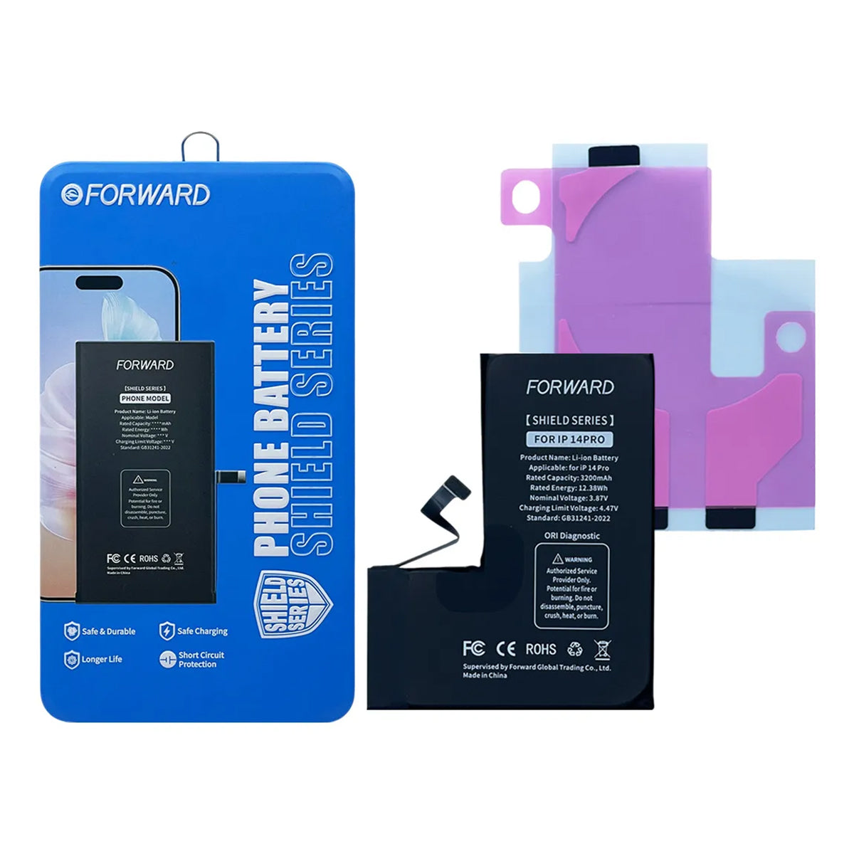 Batería Forward Autoprogramable iPhone Serie 14 – Calidad Genuine New