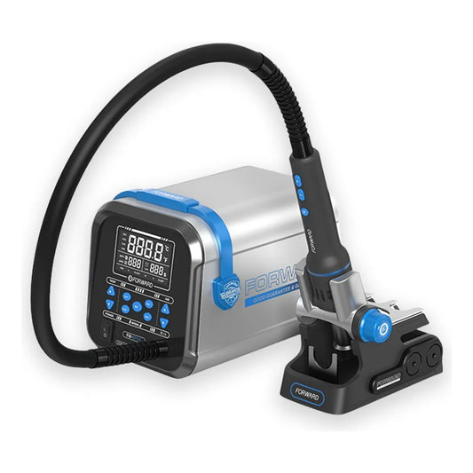 Pistola de aire helicoidal con control de temperatura FW-BF04