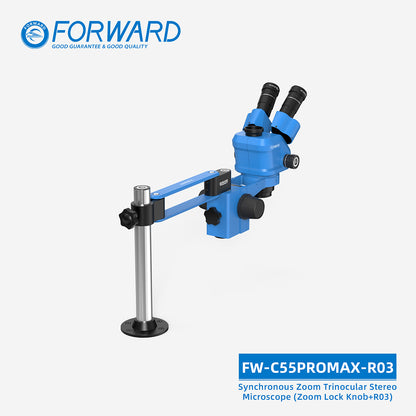 Microscopio Trinocular Forward FW-C55PRO MAX-R03 – ¡El Gigante de la Micro-Soldadura!