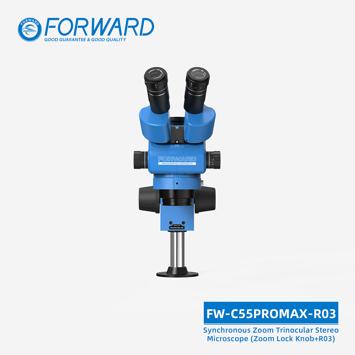 Microscopio Trinocular Forward FW-C55PRO MAX-R03 – ¡El Gigante de la Micro-Soldadura!