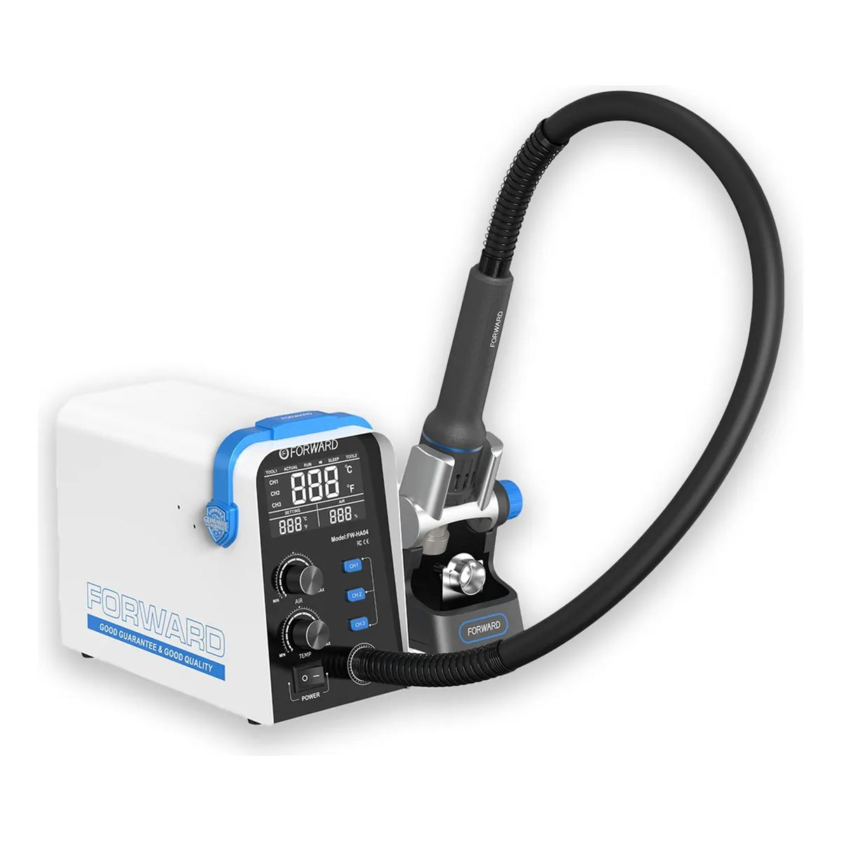 Pistola de Aire Caliente Forward FW-HA04 / FW-HA05: Control y Potencia Profesional