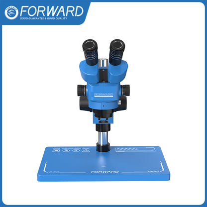 Microscopio Estéreo Binocular FW-M55-S – ¡Visión 3D y Base Térmica!